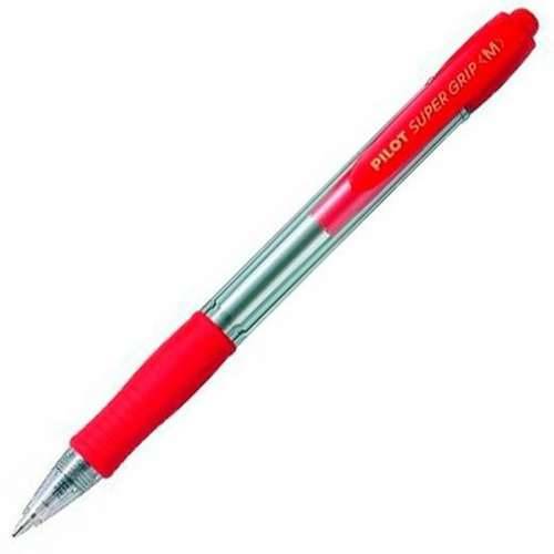 Kemijska Olovka Pilot Supergrip Crvena 0,4 mm (12 kom.) Cijena