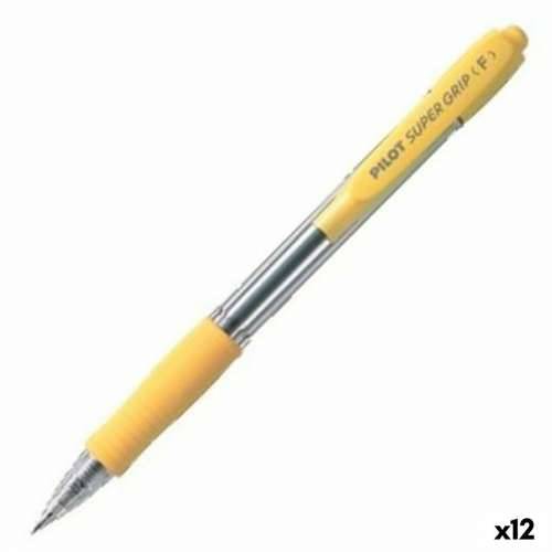 Kemijska Olovka Pilot Supergrip Rumena 0,4 mm (12 kom.) Cijena