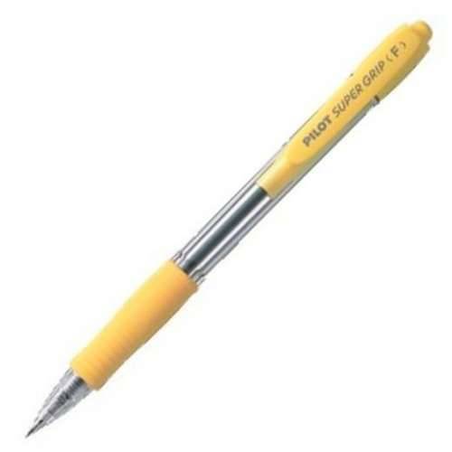 Kemijska Olovka Pilot Supergrip Rumena 0,4 mm (12 kom.) Cijena
