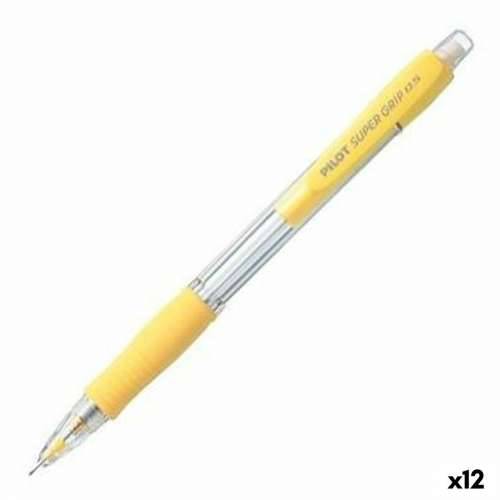 Stalak za Mine za Olovke Pilot Super Grip Rumena 0,5 mm (12 kom.) Cijena