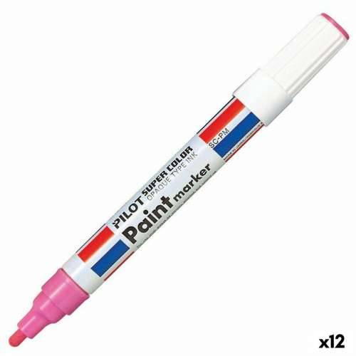 Trajni marker Pilot SC-PM-P Roza (12 kom.) Cijena