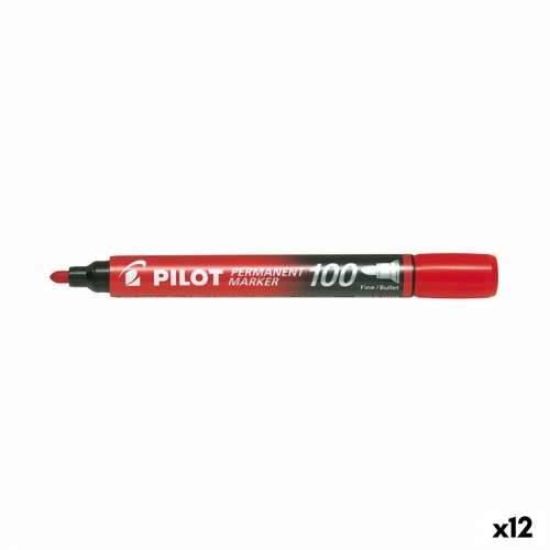 Trajni marker Pilot SCA-100 Crvena (12 kom.) Cijena