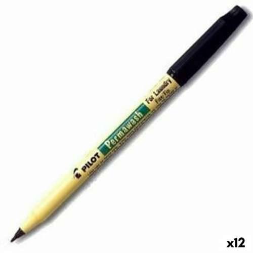 Marker/flomaster Pilot Permawash Crna (12 kom.) Cijena