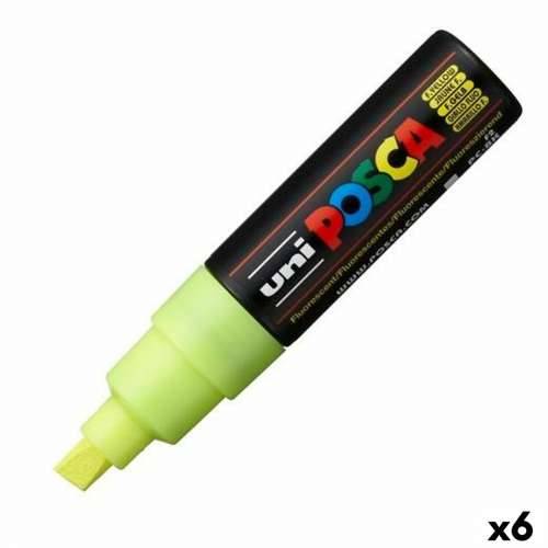 Marker POSCA PC-8K Fluor Rumena (6 kom.) Cijena