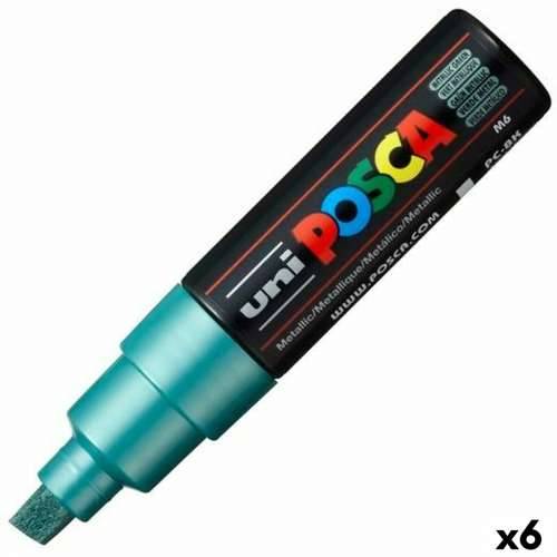 Marker POSCA PC-8K Zelena metal (6 kom.) Cijena