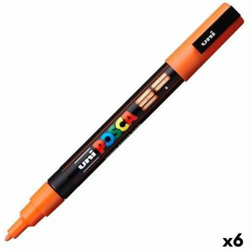 Marker POSCA PC-3M Oranžna (6 kom.) Cijena