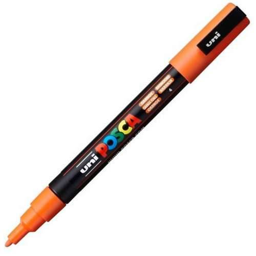 Marker POSCA PC-3M Oranžna (6 kom.) Cijena