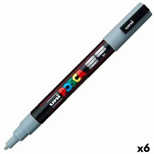 Marker/flomaster POSCA PC-3M Siva (6 kom.) Cijena