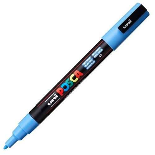 Marker/flomaster POSCA PC-3M Nebesko plava (6 kom.) Cijena