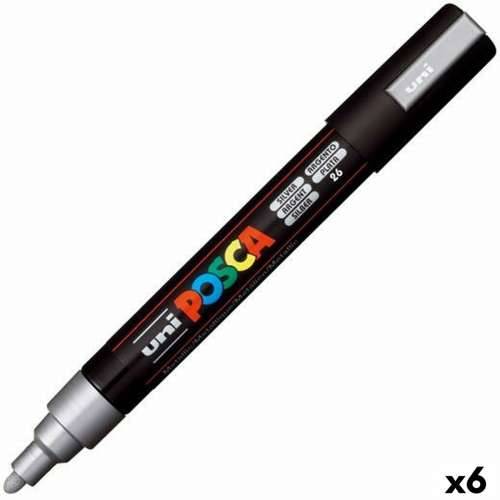 Flomaster POSCA PC-5M Srebrna (6 kom.) Cijena