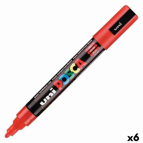 Marker POSCA PC-5M Crvena (6 kom.) Cijena