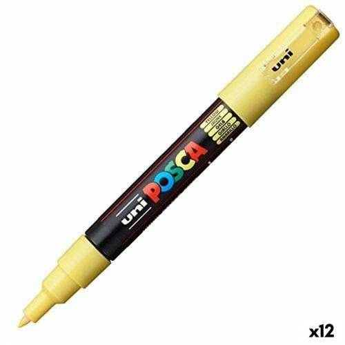 Marker/flomaster POSCA PC-1M Rumena (6 kom.) (12 kom.) Cijena