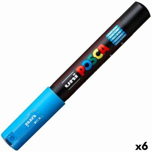 Marker/flomaster POSCA PC-1M Plava Svetlo Plava (6 kom.) Cijena