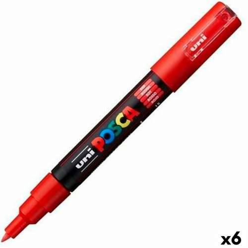 Flomaster POSCA PC-1M Crvena (6 kom.) Cijena