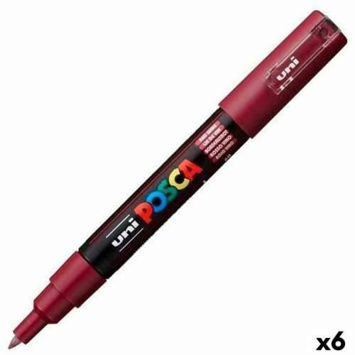 Marker/flomaster POSCA PC-1M Crvena Bordo (6 kom.) Cijena