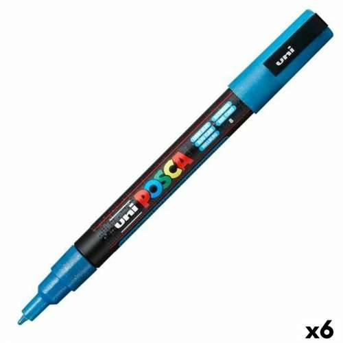 Marker POSCA PC-3ML Plava Svetlo Plava (6 kom.) Cijena