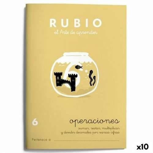 Bilježnica za matematiku Rubio Nº 6 A5 Španjolski 20 Listovi (10 kom.) Cijena