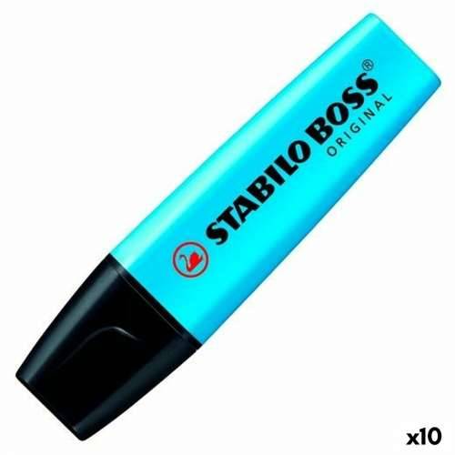 Fluorescentni Marker Stabilo Boss Plava (10 kom.) (1 kom.) Cijena