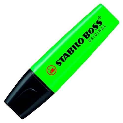 Fluorescentni Marker Stabilo Boss Zelena Crna/Zelena 10 Dijelovi (10 kom.) (1 kom.) Cijena