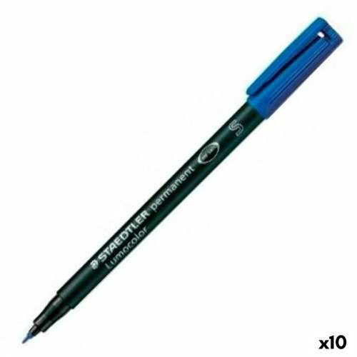 Trajni marker Staedtler Lumocolor 313-3 S Plava (10 kom.) Cijena