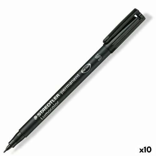 Trajni marker Staedtler Lumocolor 313-9 S Crna (10 kom.) Cijena