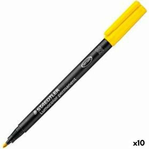 Trajni marker Staedtler Lumocolor 317 M Rumena 10 Dijelovi (10 kom.) Cijena