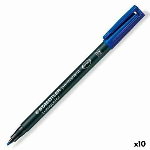 Trajni marker Staedtler Lumocolor 317-3 M Plava (10 kom.) Cijena