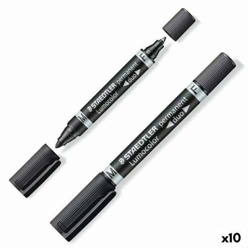 Trajni marker Staedtler Lumocolor 348-9 Crna (10 kom.) Cijena