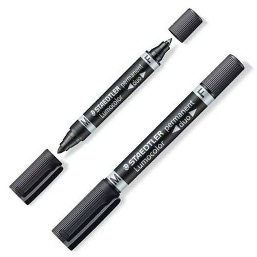Trajni marker Staedtler Lumocolor 348-9 Crna (10 kom.) Cijena