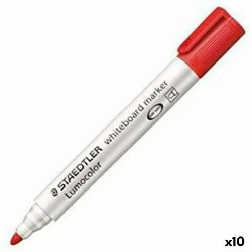 Flomaster Staedtler Lumocolor 351-2 Bijela ploča Bijela Crvena (10 kom.) (1 kom.) Cijena