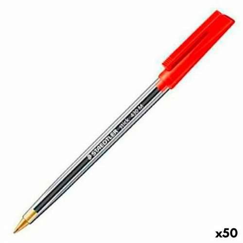 Kemijska Olovka Staedtler Stick 430 Crvena (50 kom.) Cijena