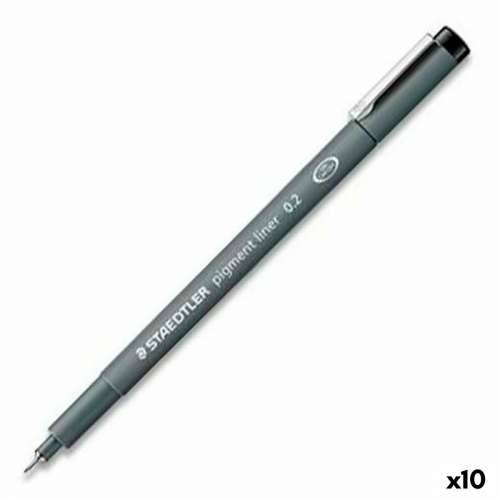 Flomaster Staedtler Pigment Line Crna (10 kom.) Cijena