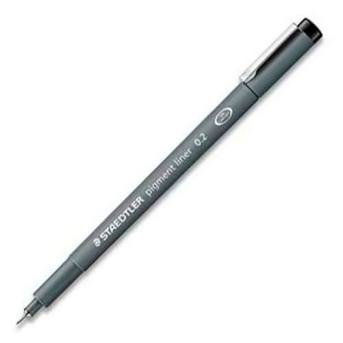 Flomaster Staedtler Pigment Line Crna (10 kom.) Cijena