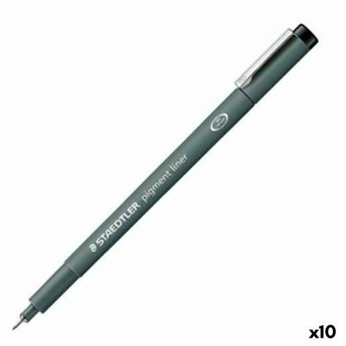 Flomaster Staedtler Pigment Line Crna (10 kom.) Cijena