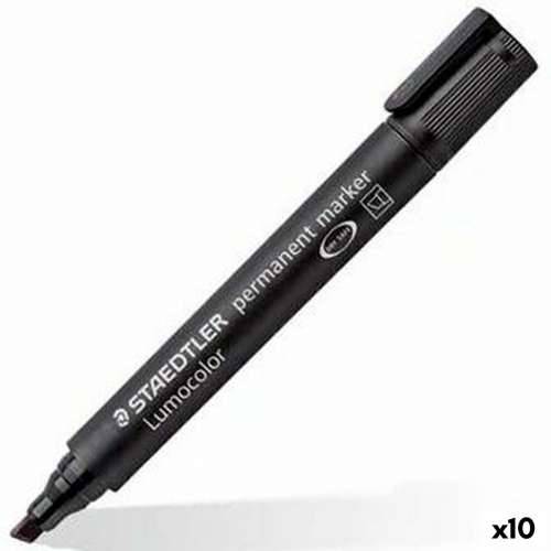 Trajni marker Staedtler Lumocolor 350 Crna (10 kom.) Cijena