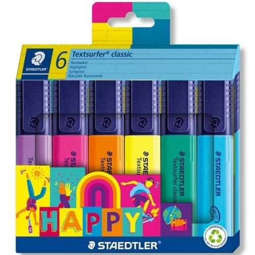 Set Fluorescentnih Markera Staedtler Textsurfer Classic Happy Line (10 kom.) Cijena