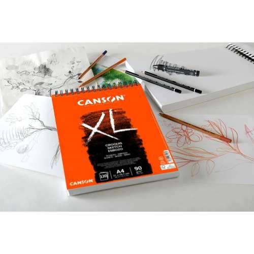 Blok za crtanje Canson XL Esboso 20 Listovi Bijela Prirodno A4 5 kom. 90 g/m² Cijena
