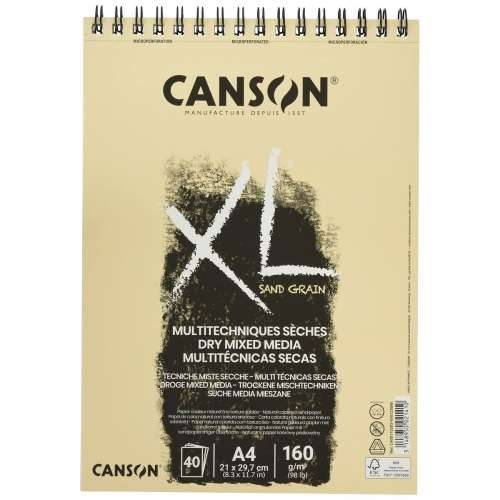 Blok za crtanje Canson XL Sand Prirodno A4 5 kom. 40 Listovi 160 g/m2 Cijena