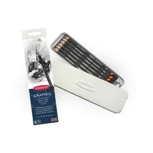Set Olovaka DERWENT Graphic 6 Dijelovi Grafit Cijena