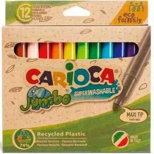 Set Flomastera Carioca Jumbo Eco Family 24 Dijelovi Pisana (24 kom.) Cijena