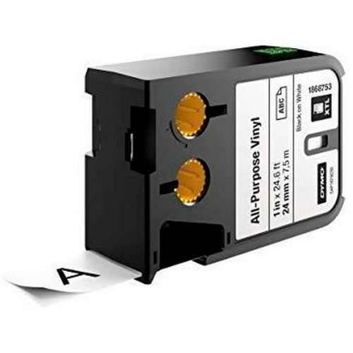 Vrpca za termalni prijenos Dymo Bijela Crna 24 x 7,5 mm Vinil (6 kom.) Cijena