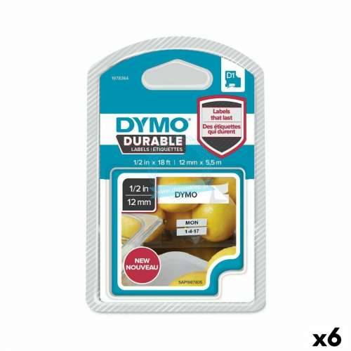 Vrpca za termalni prijenos Dymo Bijela Crna 12 x 5,5 mm (6 kom.) Cijena