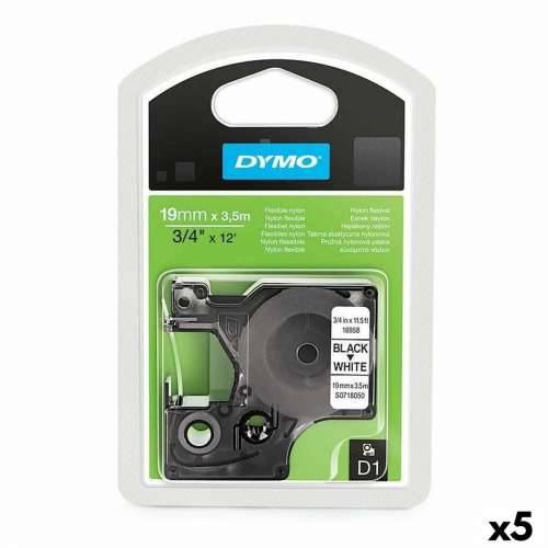 Vrpca za termalni prijenos Dymo D1 16958 Bijela Crna 19 mm x 3,5 m (5 kom.) Cijena