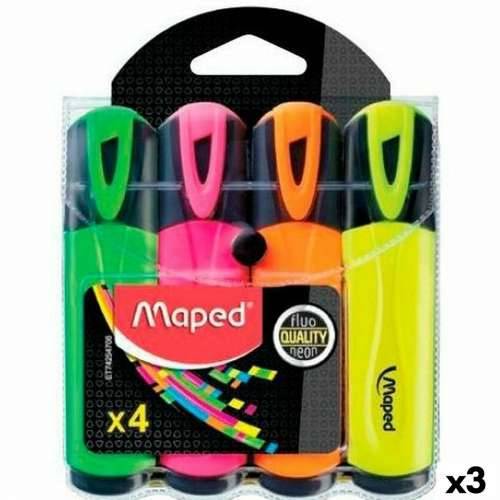 Set Fluorescentnih Markera Maped Fluor Quality Neon Pisana (3 kom.) Cijena