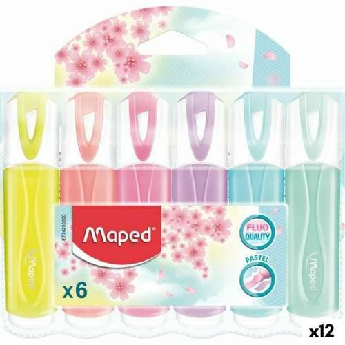 Set Fluorescentnih Markera Maped Pisana 6 Dijelovi (12 kom.) Cijena