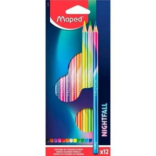 Bojice Maped Nightfall Pisana 12 Dijelovi (12 kom.) Cijena