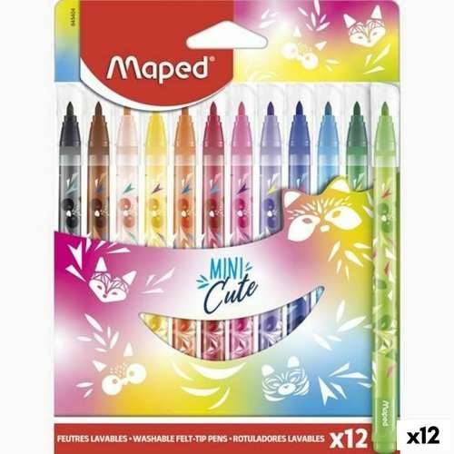 Set Flomastera Maped Mini Cute Pisana 12 Dijelovi (12 kom.) Cijena