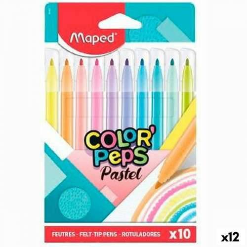 Set Flomastera Maped Color’ Peps Pisana 10 Dijelovi (12 kom.) Cijena