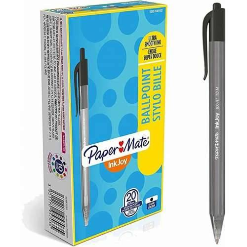Kemijska Olovka Paper Mate Inkjoy 20 Dijelovi Crna 1 mm (36 Jedinice) Cijena