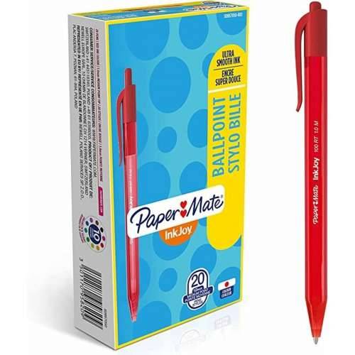 Kemijska Olovka Paper Mate Inkjoy 20 Dijelovi Crvena 1 mm (36 Jedinice) Cijena